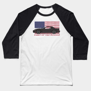 USA - Last of the breed - black Baseball T-Shirt